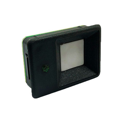 BOTÃO 1 LED 60V PRETO