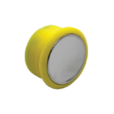 BOTÃO RED CONCAVO ESPEL "ALARME" 24V 4 PINOS